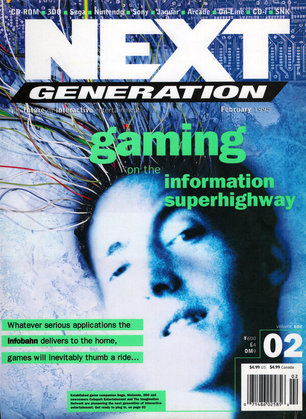 Next Generation Issue 2 (February 1995) cover